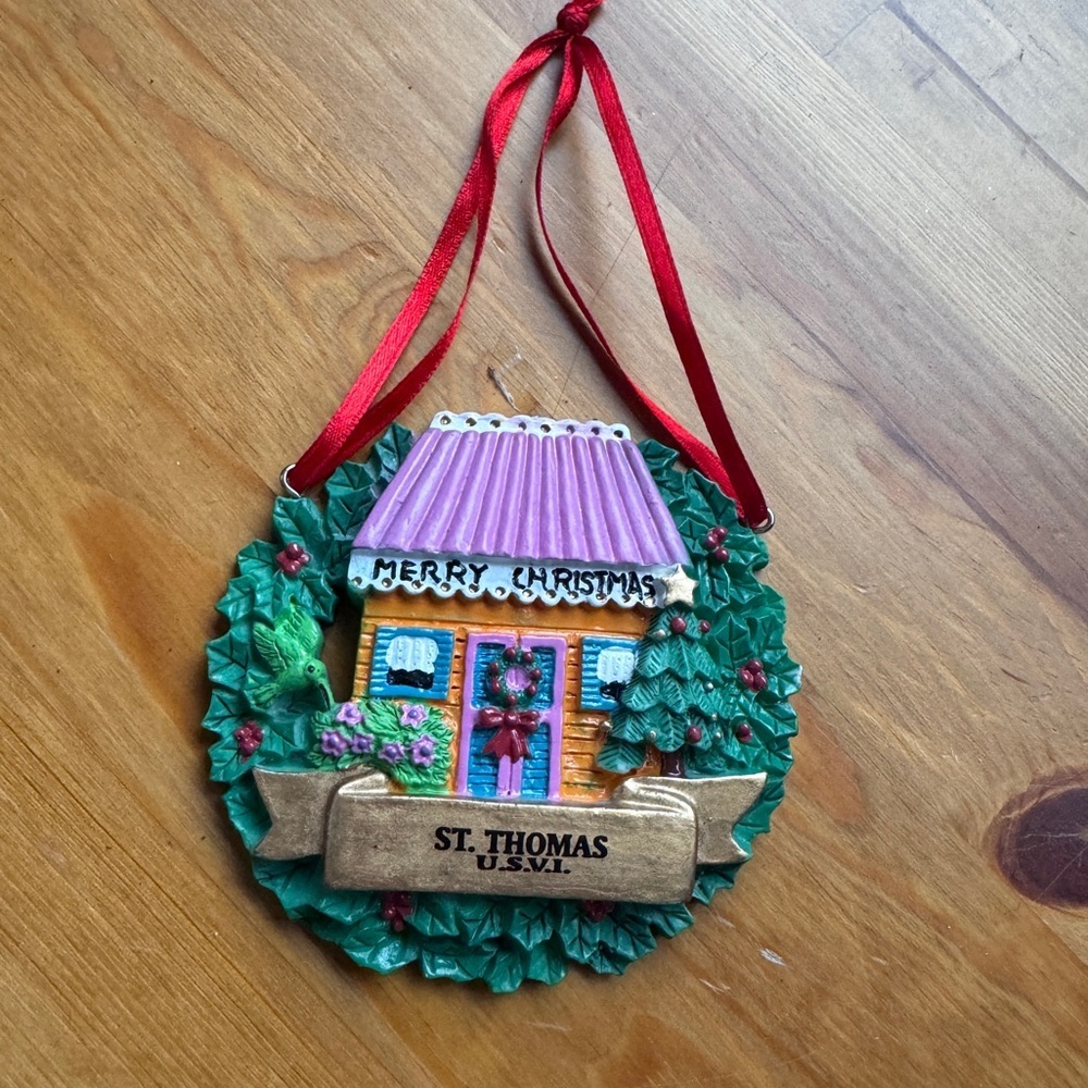 St Thomas Christmas ornament